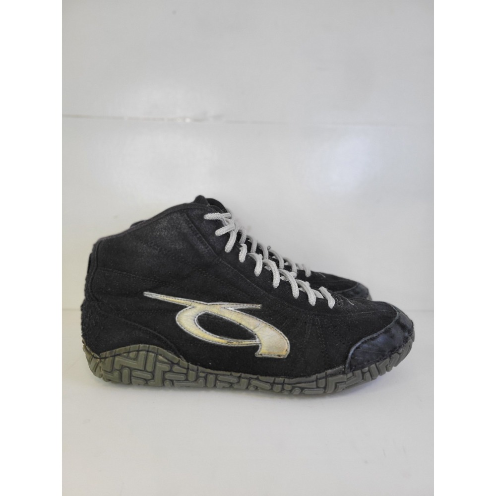 RARE‎ Prospecs Korean Wrestling Shoes Men's Sz 8.5 Aggresor Rulons Black Grippy